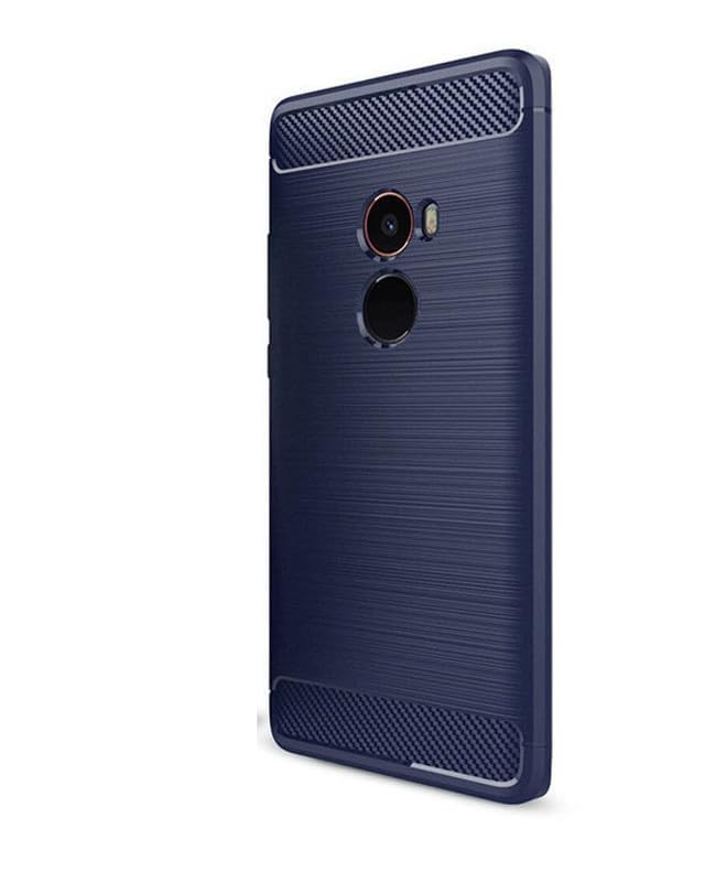 Image of Basic Case for Xiaomi Mi Mix 2 (Carbon Fibre Blue)