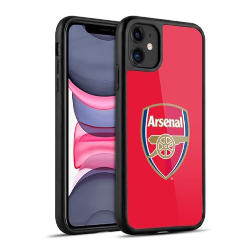 Coque en gel renforcée Arsenal FC iPhone 11 couleur rouge