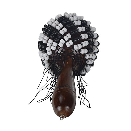 Sawtooth Wood Maracas, Dark Stain #TOP2