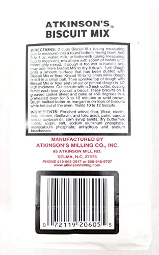 Atkinson's Biscuit Mix - Butter Flakes 2 pound image 5