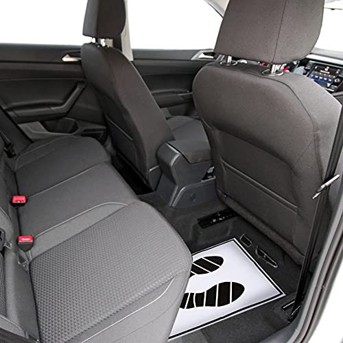 Alfombrillas de papel para coche con alta capacidad de absorción contra barro pack de 50 6