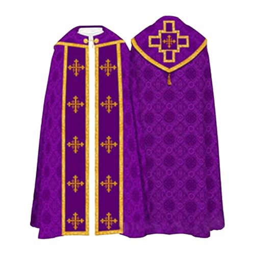 Túnica de clero sacerdote romano vestimenta iglesia católica