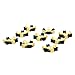 PIXNOR Spike Cleats 16pcs Golf Cleats Shoes Spikes Stinger Metal Thread Screw Studs
