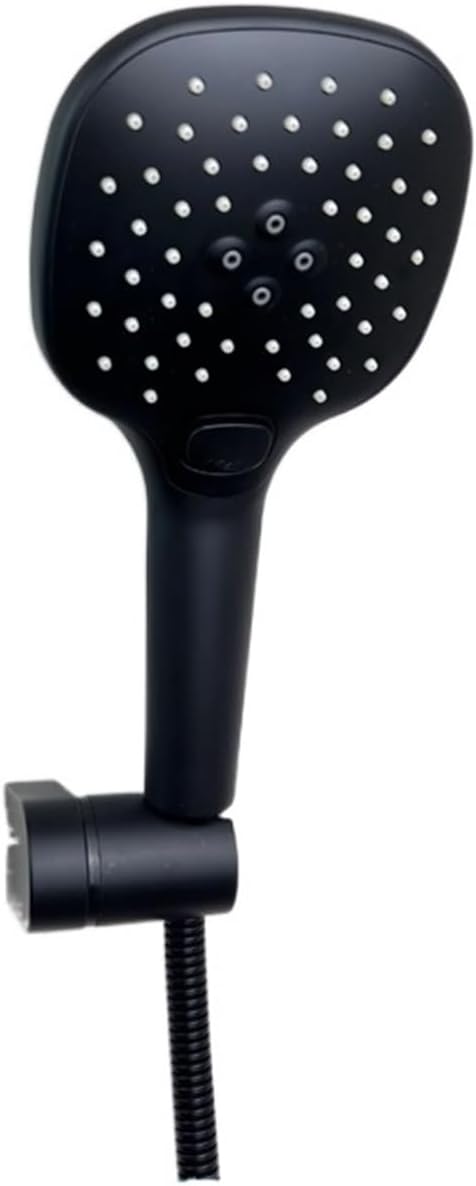 Grey 3 Functions Handheld Shower Set ABS Plastic Adjustable Shower Bracket Holder 1.5m Hose Chrome/Black/Gold(CP Set)