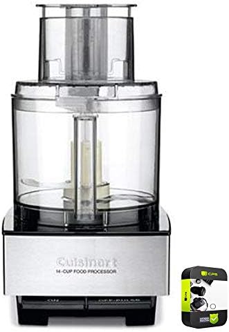 Cuisinart 14-Cup Large Food Processor with 720 Watt Motor in Stainless Steel (DFP-14BCNY) with 1 YR CPS Enhanced Protection Pack
