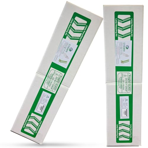 EZ on the Earth - Recycling Box for Straight Lamps – Prepaid | Mail back Recycle Kit That Holds up to 61 x T12 Tube Lights or 132 x T8 Fluorescent Tubes - Model 40JM (4 Foot Jumbo) - Thumbnail 5
