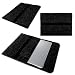 Produktbild Notebook Sleeve Tasche kompatibel für Lenovo Yoga 7i 14 Zoll Hülle Filz Cover Schutzhülle Schutz Cover Universal Laptoptasche, Farben:Dunkel Grau