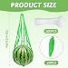 DECYOOL 20-Pack Watermelon Hammock Net, Green Fruit Support Net for Watermelon, Pumpkin, Cantaloupe Garden Farm Use, 23.6 Inches