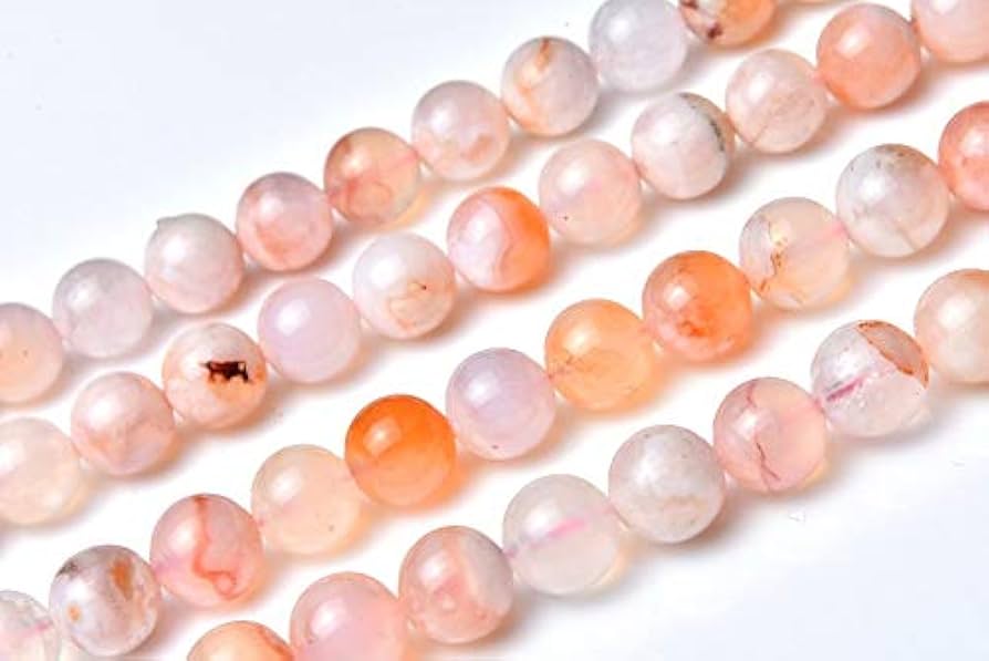 G⭐️月⭐️ピンク桜瑪瑙⭐️チェリーブロッサム⭐️フラワーアゲート⭐️桜瑪瑙⭐️花瑪瑙⭐️ ハイクォリティ】新たな出会いと希望の訪れを告げる 🌸桜瑪瑙