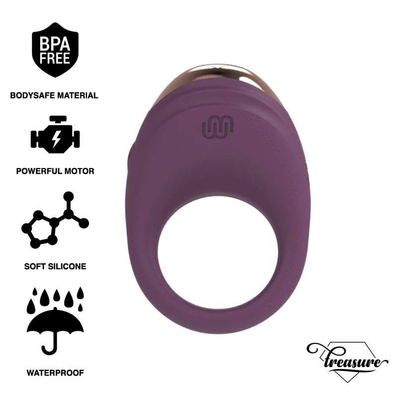 Anillos ROBIN VIBRATING RING TREASURE soluciona la falta de estimulación 2