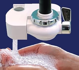 Faucet-Mounted Soap Dispenser for Instant Lather