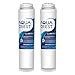 AQUACREST FQROPF NSF 401,53&42 Certified to Reduces Lead, Chlorine, Taste & Odor, Cyst, Benzene and More, Replcement for GE FQROPF Reverse Osmosis Water Filter (1 Set)