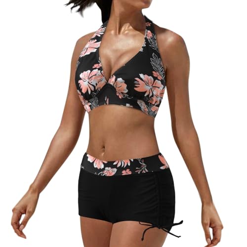 Maillot de bain deux pièces au design push-up et finitions couture