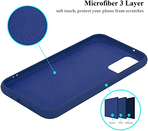 Image of REALCASE OnePlus Nord CE 2 5G Back Cover Case | Full Protective Liquid Silicone | Shock Proof Back Cover Case for Oneplus Nord CE 2 5G (Blue)