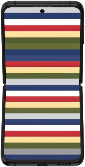 Samsung Galaxy Z Flip 4 Unlocked 256GB Bespoke Edition Black/Yellow/White (Renewed)