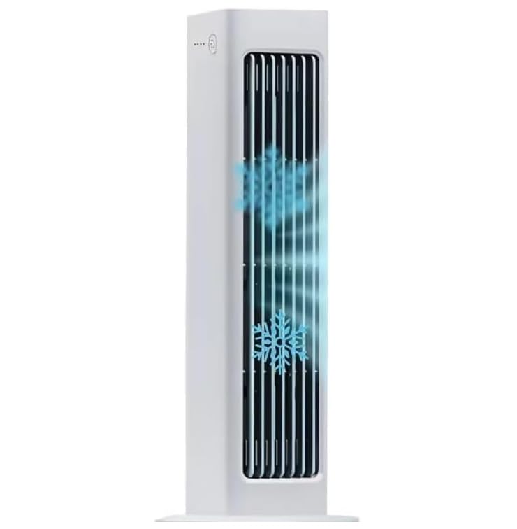 SWZEC breezamax - Qinux Breeza Max Fan Original - Neue und verbesserte Version 2026 (Weiß 1PCS)