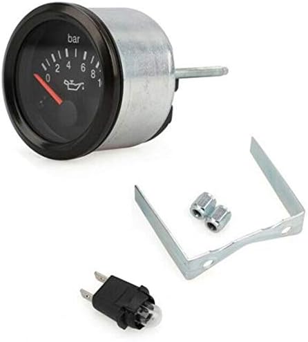 AL オイル プレッシャー インジケーター 補足 インストルメント 0-10 バー ゲージ 52mm コックピット INT タイプ0