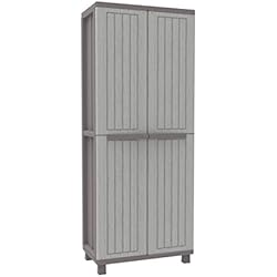 Armario Con Candado Terry, Jwood 268, Armario 2 Puertas con 3 Estantes Internos. 68x37,5x170 cm