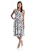 MSK Women's Drape Front and Back Woven Dress with Self Fabric Sash