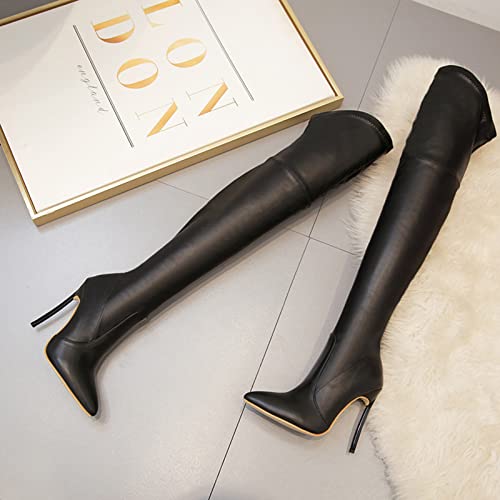 Bottes pour discothèque et pôle danse avec talon de 12cm pointu - 2