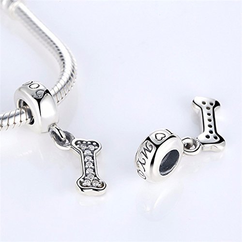 Image of ARTCHARM Ladybird Cat Bow Dragonfly Pendant 925 Sterling Silver with Enamal Good Luck Bead fit Bracelets Charms,Christmas Valentine Mother's Day Gift for Women Girls