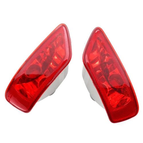 SENHONGTECH for Jeep Compass 2011~2016 Facelift 57010716AC 57010717AC Rear Bumper Reflector Tail Brake Light Warning Signal Lamp No Bulb