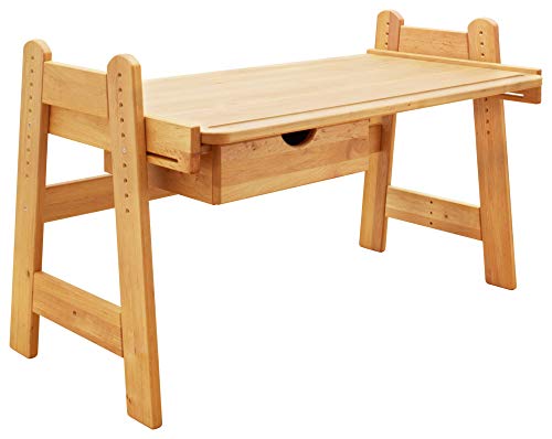 BioKinder Kinderschreibtisch Schülerschreibtisch mit Schublade Leon...