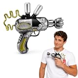 Nicky Bigs Novelties Ray Gun Prop, Plastic Space Pirate Gun,...