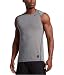  Nike Pro Men's Sleeveless Training Shirt, Carbon Heather/Black/Black, Medium