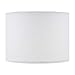Upgradelights 5 Inch Retro Barrel Drum Clip on Chandelier Lampshade (White) 5.5x5.5x4