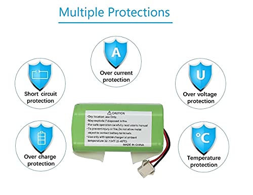 Anhotech Replacement Battery Compatible With Ecovacs Deebot N79S, 500, N79, Dn622 And Eufy Robovac 11, 11S, 12, 15C, 25C, 30, 30C, 35C Robot Vacuum Cleaners, 2600Mah, 14.4V #TOP3