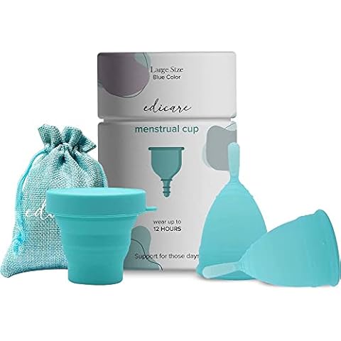 Edicare Coupe Menstruelle L - Turquoise Cover