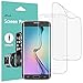 JETech Screen Protector for Samsung Galaxy S6 Edge, TPE Ultra HD Film, Full Screen Coverage, 2-Pack