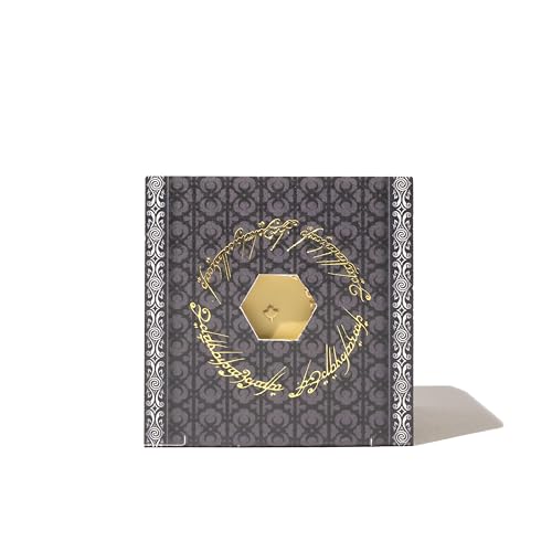 Ferris Wheel Press, Fountain Pen Ink, Warner Bros. Discovery, Official Licensed, The Lord of the Rings Special Edition, Dawning Silver, Brooding Cool-Grey with Silver Shimmer and Red Sheen, 28ml