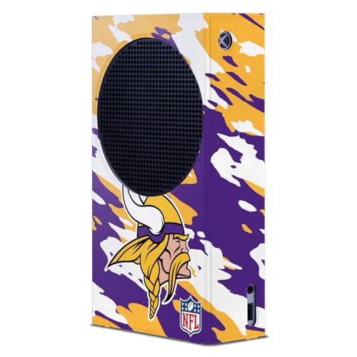 Enveloppement Xbox Series S NFL Vikings Camouflage Head Case Designs
