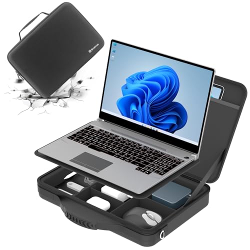 Image of Smatree Hard Laptop Shoulder Case for 13-14 inch ASUS Zenbook 14 /14X /S 14 /A14 /13 /Flip 13 /S 13 OLED /Flip-OLED /Copilot+PC, for Vivobook 14 /14Flip /S 14 /Go 14Flip /13 Slate OLED, ExpertBook P5 /B9 /B9 /CX54