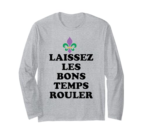 Laissez Les Bons Temps Rouler Mardi Gras Costume Fleur Lis ����T�V���c
