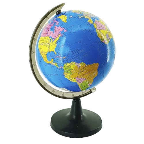 Globo Terrestre Político Plástico 14cm
