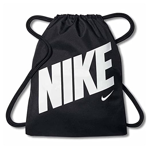 Nike GFX Saco de Gimnasia, Color Negro/Blanco
