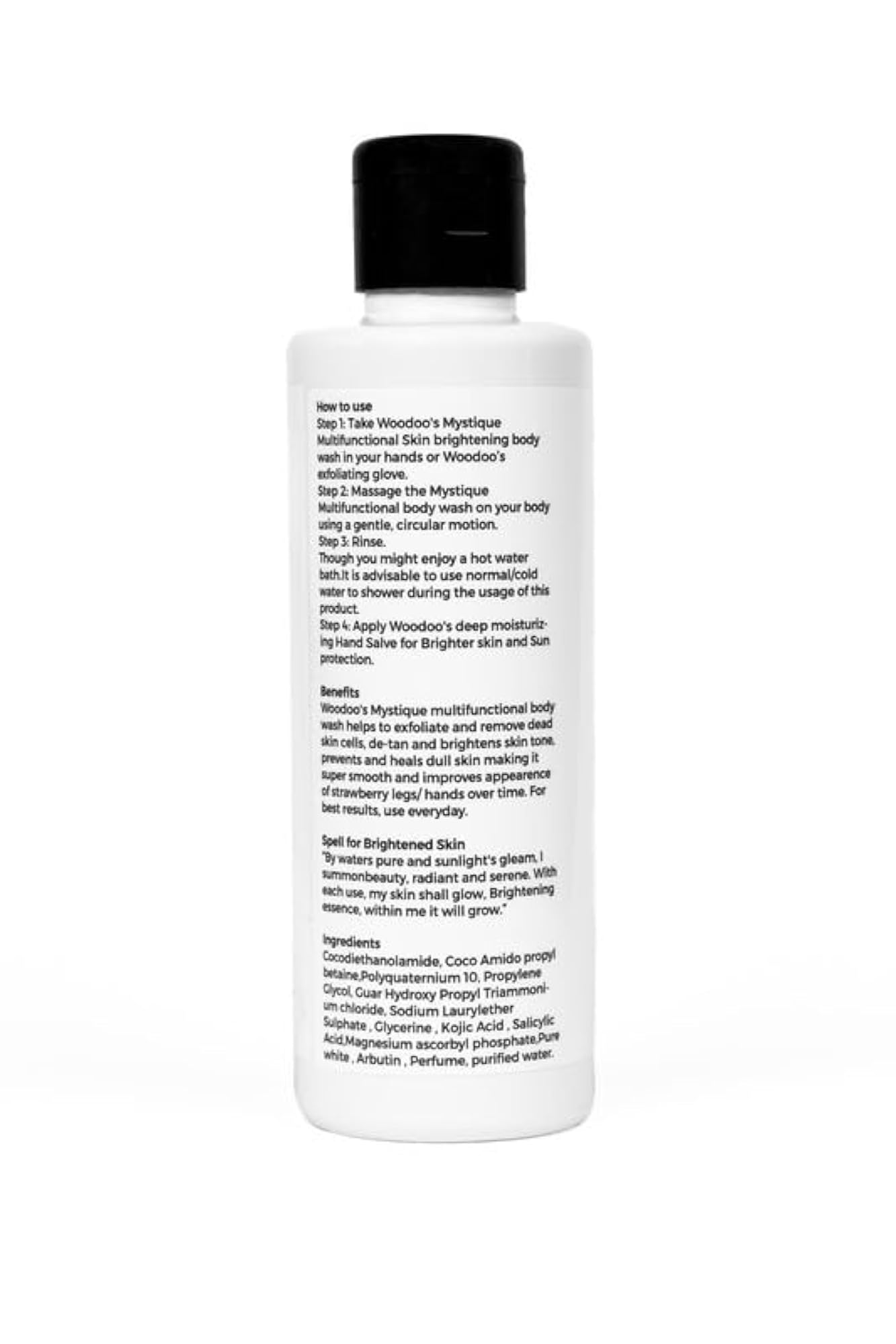 Mystique Body Wash, Refreshing Daily Cleanser, 200ml