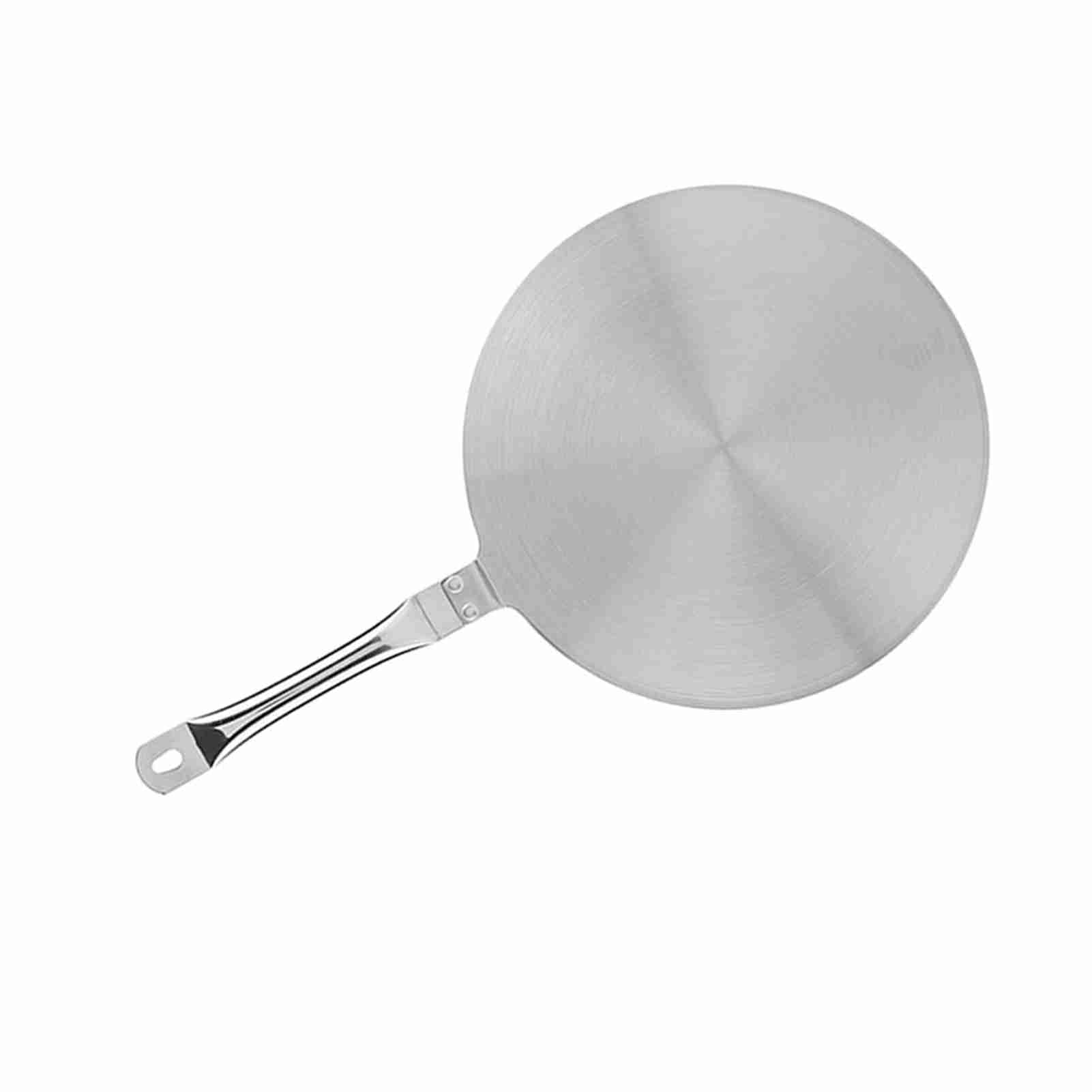 Piastra diffusore di calore per piani cottura a gas e a induzione – Convertitore di calore in acciaio inossidabile per una cottura uniforme, compatibile con pentole non a (24 cm)