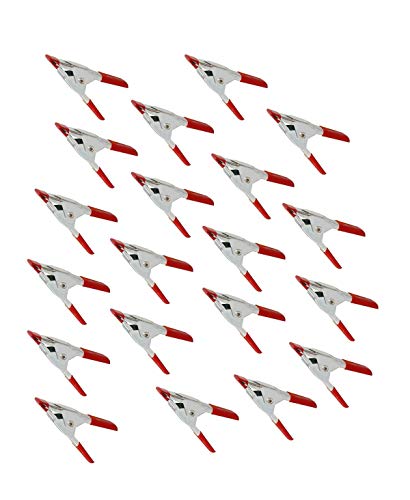 Abrazaderas de 5x1 cm en pack de 20 unidades para una sujeción firme y segura