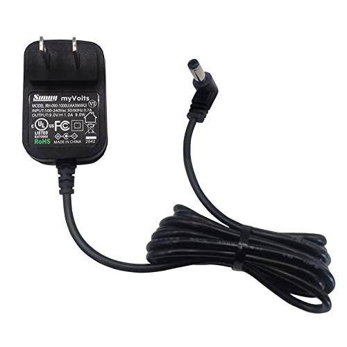 Myvolts 9V Power Supply Adaptor Compatible With/Replacement For Casio Ad-5U Psu Part - Us Plug #TOP1