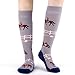 Belloxis Horse Gifts for Women Horse Riding Socks Cowboy Boot Womens Gifts for Girls Equestrian Gift Knee High Funny Fun Novelty Sock for Girls Long Equestrian Horses Stuff Western Present Accessories