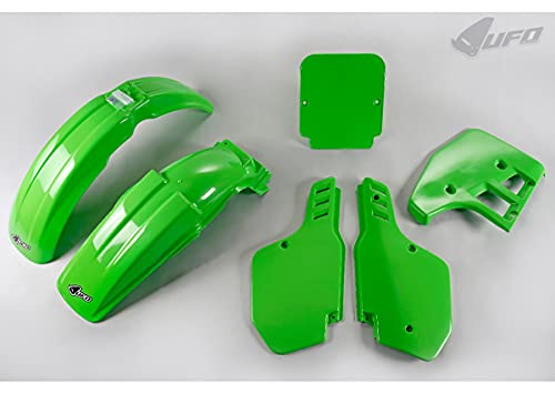 Kit vert Kawasaki KX 125 1988 UFO PLAST pour restauration moto