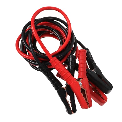 MUCKLILY 1 Pc incendio de bateria de auto compresor enchufar cable de alimentación cables de puente salida cable de emergencia suv suministro de coche Negrita de aluminio revestido de cobre
