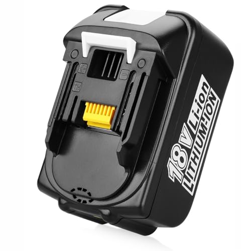 Batterie de rechange pour Makita 18V BL1860 avec indicateur LED et autonomie 3000 mAh