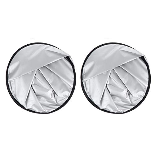 CLISPEED 2Pcs Pára-Brisa Do Carro Protetor Solar Do Carro Protetor Solar Do Carro Bloqueador da Vise