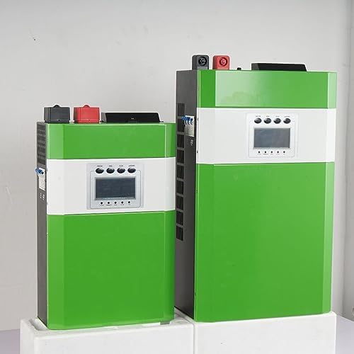 Solar Hybrid Inverter 4000W Peak Power 12000W Pure Sine Wave Solar Inverter Split Phase Input 24V DC to 110V AC Output Built-in 60A MPPT Charge Controller for 24V Lead Acid Lithium Battery