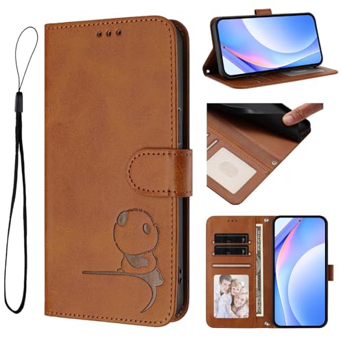 �X�}�z�P�[�X �Ή��@�� for Oukitel C68 Plus �X�}�z�P�[�X�y�J�[�h�z���_�[�E�E�H���b�g�E�}�O�l�b�g�o�b�N���E�t���b�v�E�X�^���h�@�\�t���zBrown